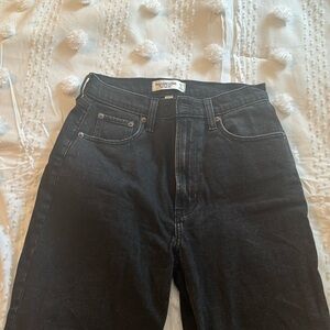 Abercrombie curve love ankle straight ultra high rise jeans